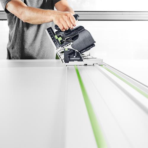 Festool TSV60K 1500W 168mm Plunge Saw with Scorer (1.4m Rail)