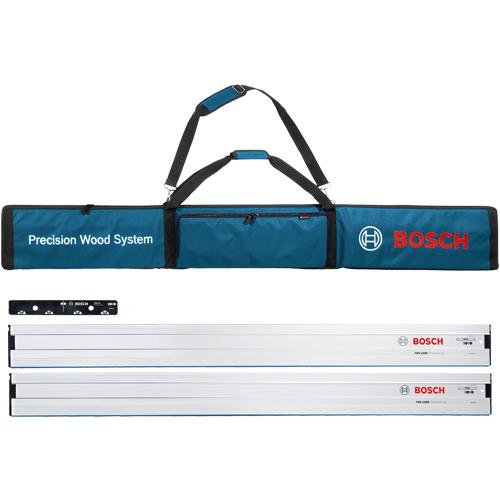 Bosch FSN Guide Rail Kit 2x 1.6m Rails, Connector & Bag (0615990EE8)