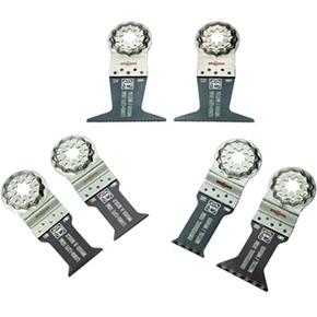 Fein Best of E-cut Wood &amp; Metal Starlock Blade Set (6pcs)