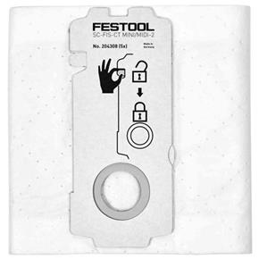 Festool SelfClean Dust Bags for Newer CT MINI/MIDI &amp; CT15 (5pk)