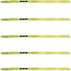 Festool 145mm HCS Universal Jigsaw Blades for Wood (5pk)