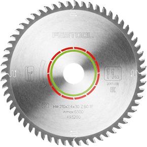 Festool TCT Sawblade  493200 210mm 60 Teeth