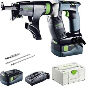 Festool DWC 18-4500 Drywall Screwdriver (2x 5Ah)