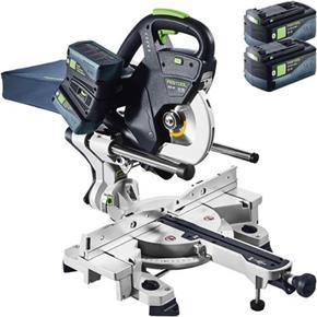Festool KSC60 18V 216mm Mitre Saw (4x 5.0Ah Bluetooth)