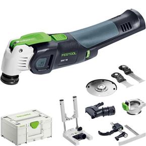 Festool OSC18 18V StarlockMax Multi-tool Set (Body, Accessories)