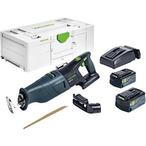 Festool RSC18 18V Heavy-duty Sabre Saw (2x 5Ah)