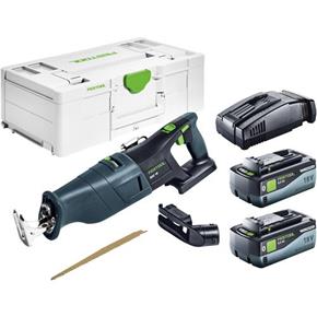 Festool RSC18 18V Heavy-duty Sabre Saw (2x 8Ah)