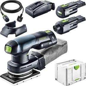 Festool RTSC400 18V/240V Orbital Sander Set (2x 3Ah)