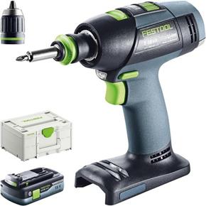 Festool T 18+3 18V Drill Driver (Naked) *PROMO* with 4Ah Battery