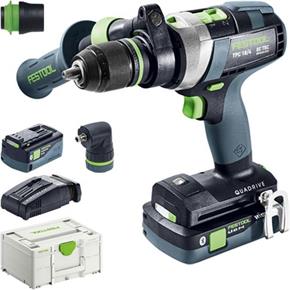 Festool TPC 18/4 18V Combi Drill Set (4Ah + 5.2BT)