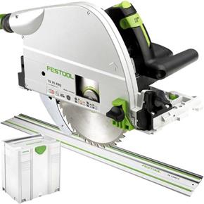 Festool TS 75 1600W 210mm Plunge Saw + 1.4m Guide Rail