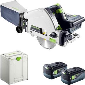 Festool TSC55K 18V Fast-cut Plunge Saw (Body) *PROMO* with 2x 5Ah