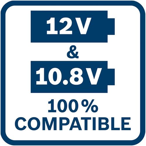 Bosch 12V 2Ah Li-ion Battery (10.8V Compatible)