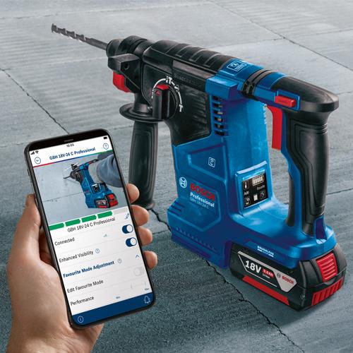 Bosch GBH18V-24C 18V 2.4J 24mm SDS Drill (2x 8Ah ProCore)