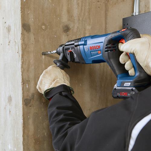 Bosch GBH 18V 26 D 18V Brushless D Handle SDS Drill 2x 5Ah Kit Bag