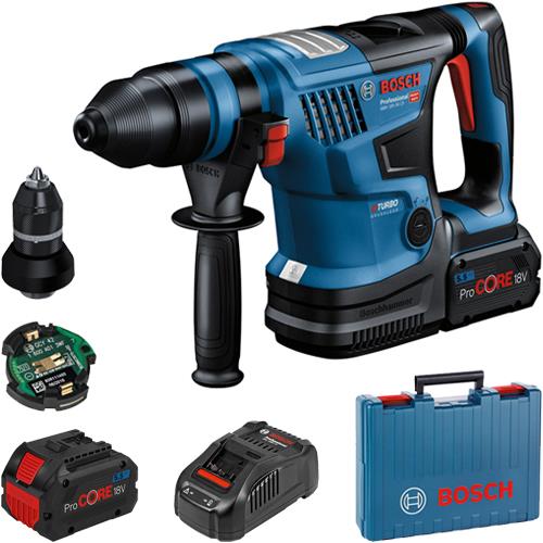 Bosch GBH 18V-34 CF 18V BITURBO SDS Drill (2x 5.5Ah ProCore)