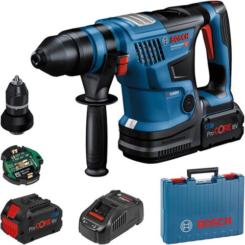 Bosch GBH 18V-34 CF 18V BITURBO SDS Drill (2x 8Ah ProCore)