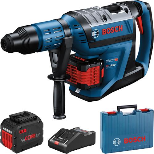 Bosch GBH18V-45C 18V BITURBO SDS-Max Drill (2x 12Ah ProCore)