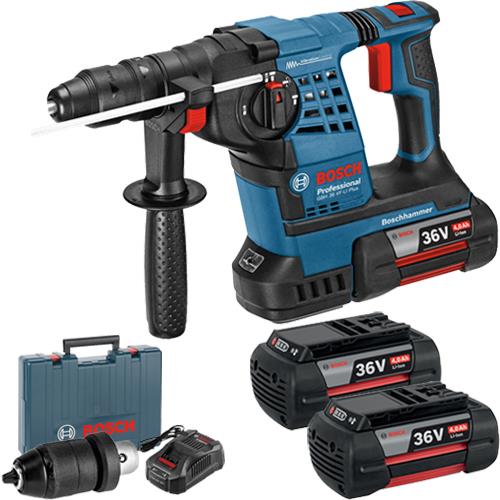 Bosch GBH36VF-Li Plus 36v SDS Drill (3x 4Ah)