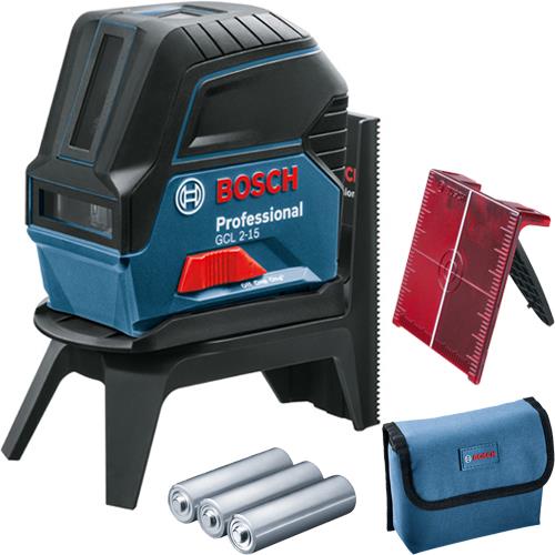 Bosch Professional Bosch GCL 2-15 Professional Combi Laser with Cross Line and 2-Point RM1 Mount 3165140836371 