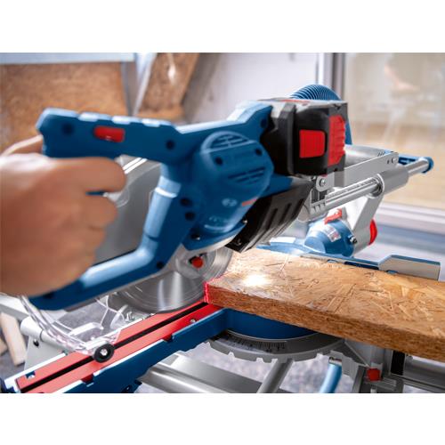 Bosch GCM18V-216D 18V BITURBO Dual-bevel Mitre Saw (2x 8Ah ProCore)