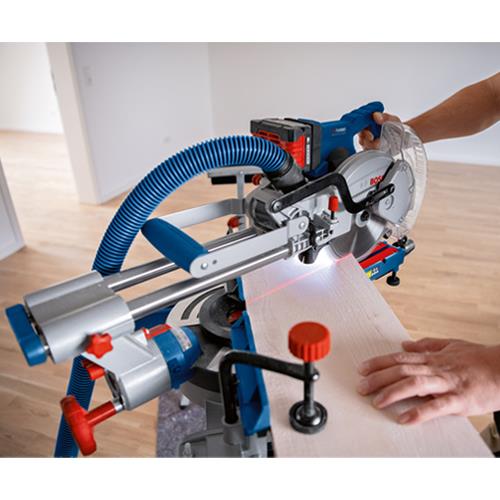 Bosch GCM18V-216D 18V BITURBO Dual-bevel Mitre Saw (2x 8Ah ProCore)