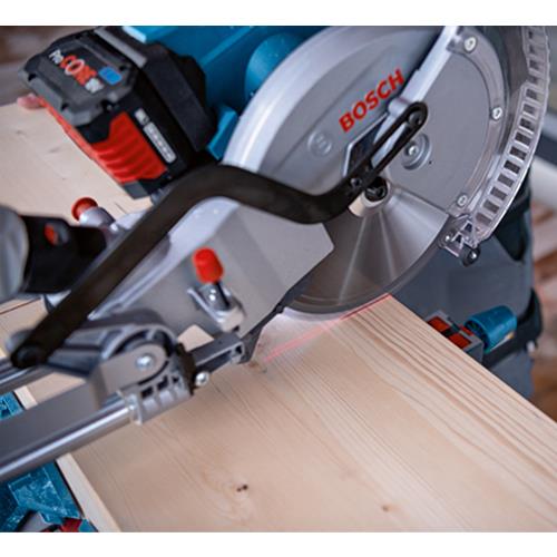 Bosch GCM18V-254D 18V BITURBO Dual-bevel Mitre Saw (2x 8Ah ProCore)