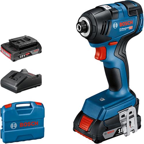 Bosch GDR18V-200 18V Brushless Impact Driver (2x 2Ah)