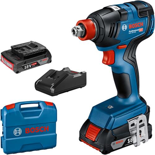 Bosch GDX 18V-200 18V Brushless Combi Impact Gun (2x 2Ah)