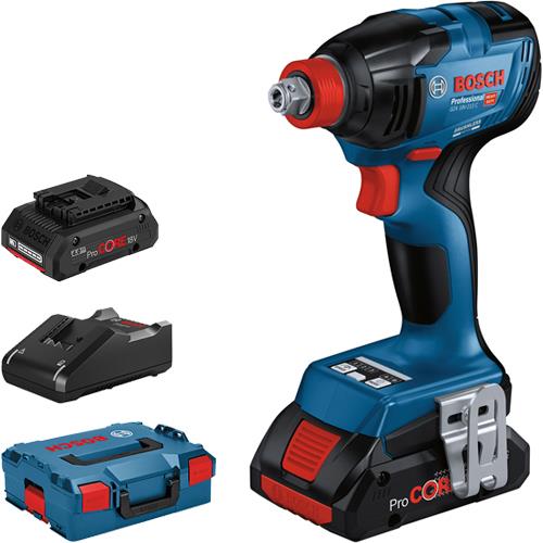 Bosch GDX18V-210C 18V High-torque Impact Driver/Wrench (2x 4Ah ProCore)