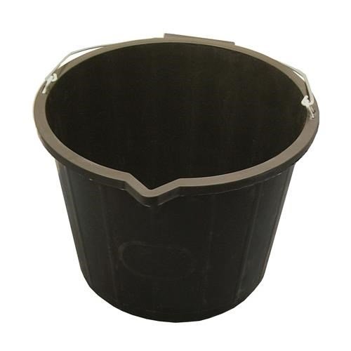 14L Builders Bucket (Black)