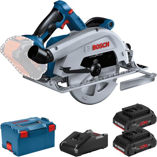 Bosch GKS18V-68C 18V BITURBO Circular Saw (2x 4Ah ProCore)