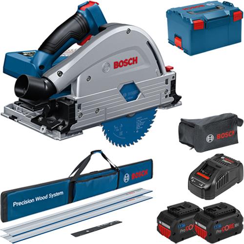 Bosch GKT18V-52GC 18V BITURBO Plunge Saw Kit Deal (2x 8Ah ProCore)