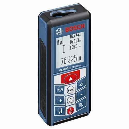 Bosch Glm 80 Laser Rangefinder Inclinometer 80m Range Ip54