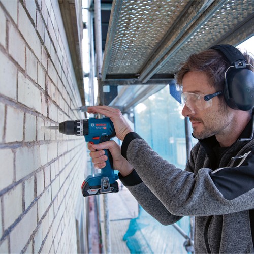 Bosch GSB18V-45 18V Compact Brushless Combi Drill (2x 2Ah)