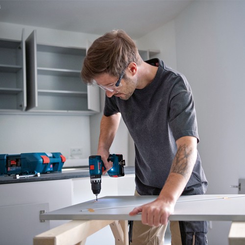 Bosch GSB18V-45 18V Compact Brushless Combi Drill (2x 2Ah)