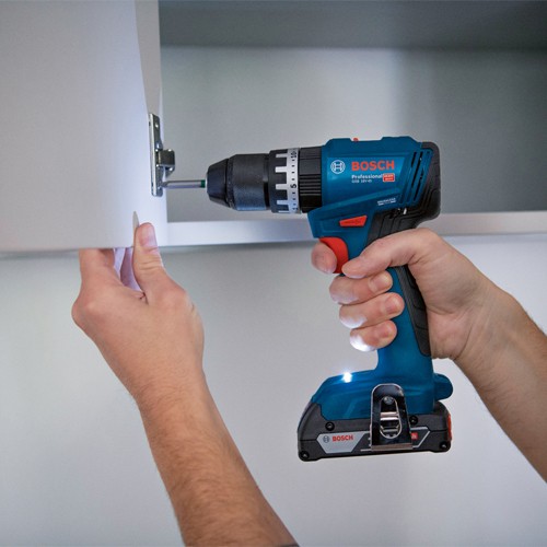 Bosch GSB18V-45 18V Compact Brushless Combi Drill (2x 2Ah)
