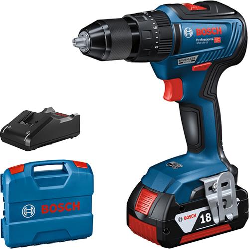 Bosch GSB 18V-55 18V Brushless Combi Drill (1x 3Ah)