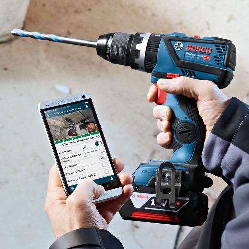 Bosch GSB18V-60C 18V Brushless Combi Drill (2x 5Ah)