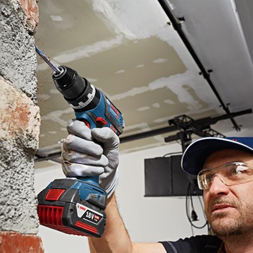 Bosch GSB18V-60C 18V Brushless Combi Drill (2x 5Ah)