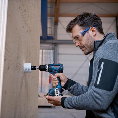 Bosch GSB18V-90C 18V Brushless Combi Drill (2x 4Ah ProCore)