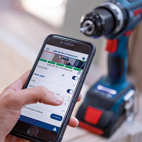 Bosch GSB18V-90C 18V Brushless Combi Drill (2x 4Ah ProCore)