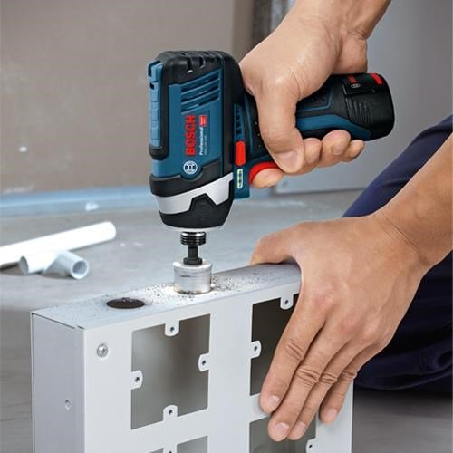 Bosch 12V GSB Combi & GDR Impact Driver Set (2x 2Ah)