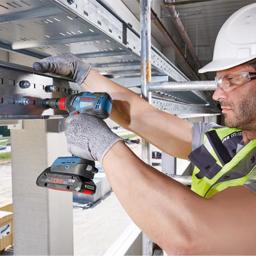 Bosch 18V GSB18V-60C Combi Drill & GDX18V-200C Impact Gun (2x 5Ah)