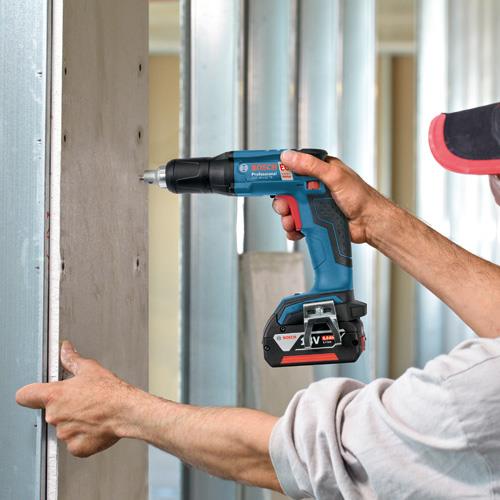 Bosch GSR18VECTE 18V Drywall Screw Gun (Body, L-Boxx)