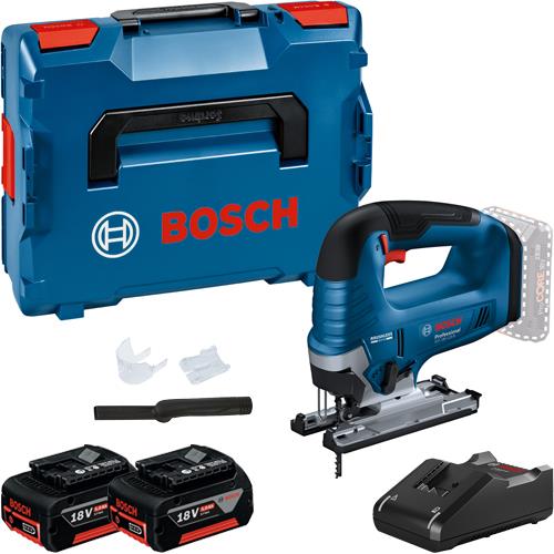 Bosch GST18V-125B 18V 125mm Top-handle Jigsaw (2x 5Ah)