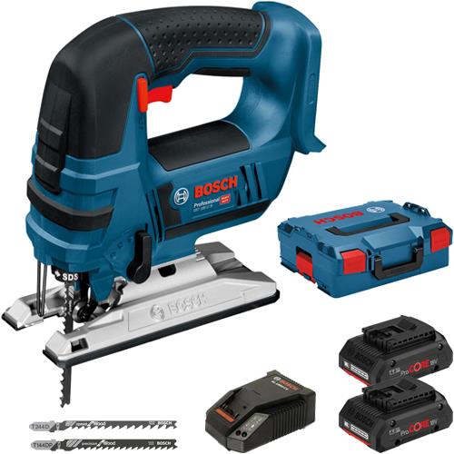 Bosch GST18VLiB 18V Jigsaw (2x 4Ah ProCore)