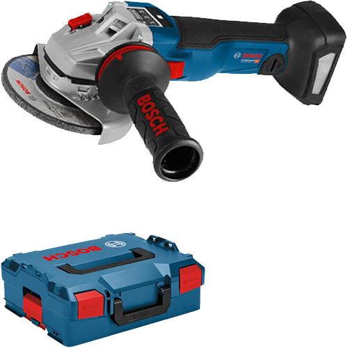 Bosch GWS18V10SC 18V 115mm Grinder (Body, L-Boxx)