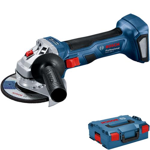 Bosch GWS18V7 18V 115mm Grinder (Body, L-Boxx)