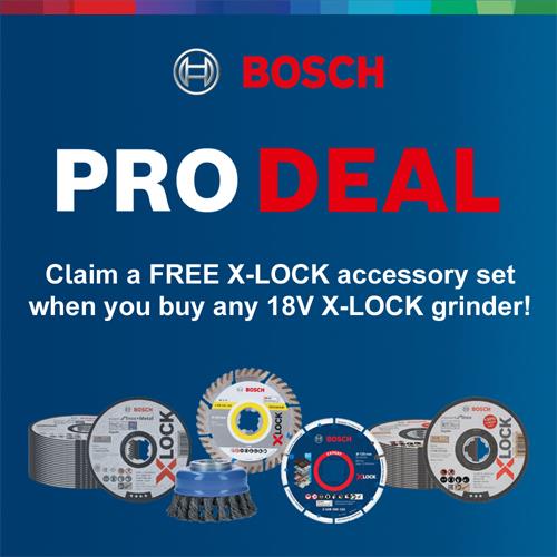 Bosch GWX 18V-10 PSC 18V 125mm X-LOCK Grinder (Body, L-Boxx)